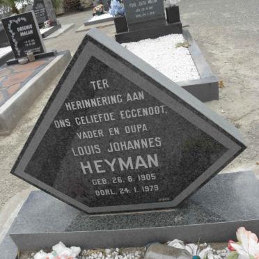 HEYMAN Louis Johannes 1905-1979