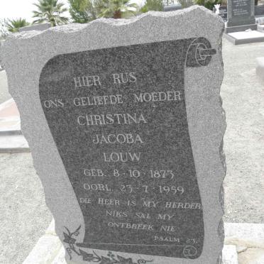 LOUW Christina Jacoba 1873-1959