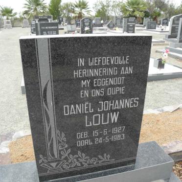 LOUW Daniel Johannes 1927-1983