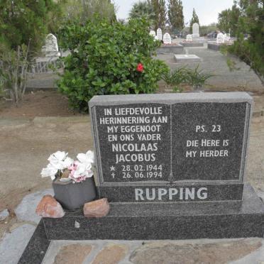 RUPPING Nicolaas Jacobus 1944-1994