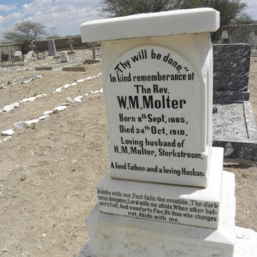 MOLTER W.M. 1885-1918