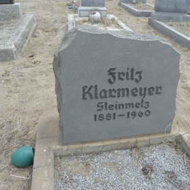 STEINMETZ Fritz Klarmeyer 1881-1960