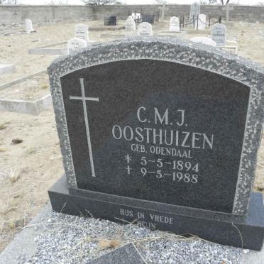 OOSTHUIZEN C.M.J. nee ODENDAAL 1894-1988