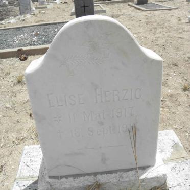 HERZIG Elise 1917-1917