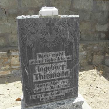 THIEMANN Ingeborg 1915-1915