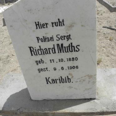 MUTHS Richard 1880-1906