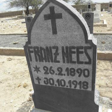 NEES Franz 1890-1918