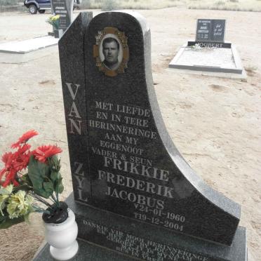 ZYL Frikkie Frederik Jacobus, van 1960-2004