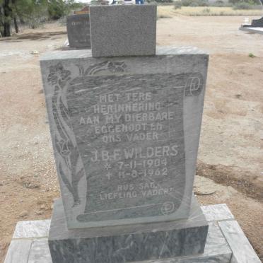 WILDERS J.B.F. 1904-1962