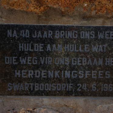 Gedenkplaat 1969