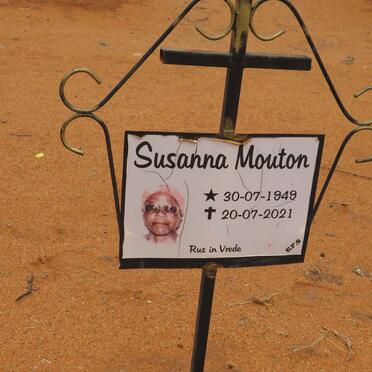 MOUTON Susanna 1949-2021