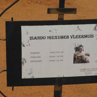 VLEERMUIS Isando !Guxuheb 1985-2020