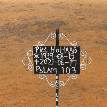 HOHAAB Piet 1939-2021