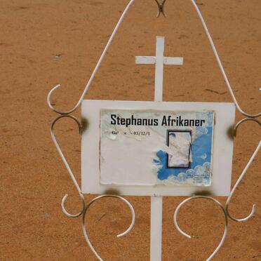 AFRIKANER Stephanus 