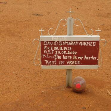 GARISEB David Damarab 1978-2022
