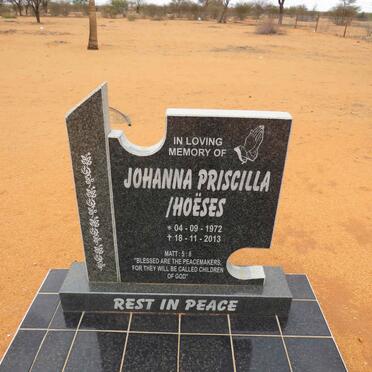 HOESES Johanna Precilla 1972-2013