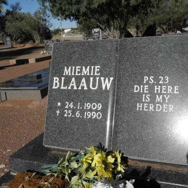 BLAAUW Miemie 1909-1990