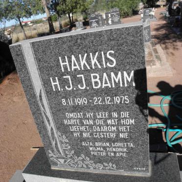 BAMM Hakkis J.J. 1919-1975
