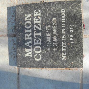 COETZEE Marion 1976-2009