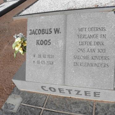 COETZEE Jacobus W. 1931-2001