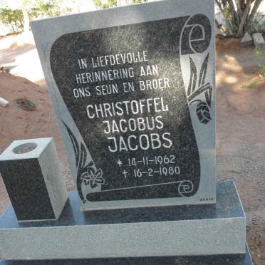 JACOBS Christoffel Jacobus 1962-1980