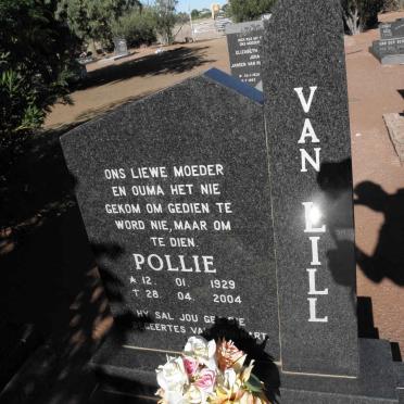 LILL Pollie, van 1929-2004