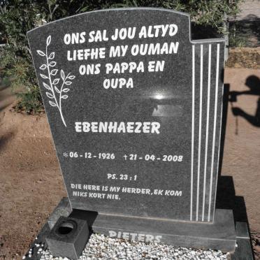 PIETERS Ebenhaezer 1926-2008