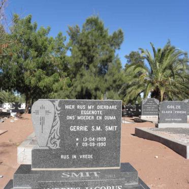SMIT Gerrie S.M. 1909-1990 :: SMIT Andries Jacobus 1914-2006