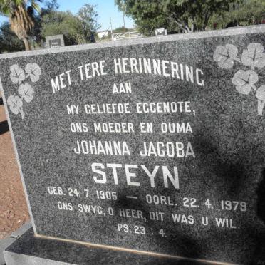STEYN Johanna Jacoba 1905-1979