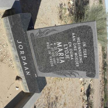 JORDAAN Lydje Maria 1912-1987