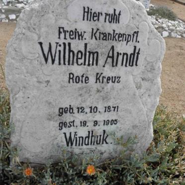ARNDT Wilhelm 1871-1905
