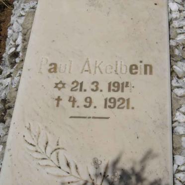 AKELBEIN Paul 1914-1921