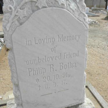 BOTHA  Philip R. 1891-1917