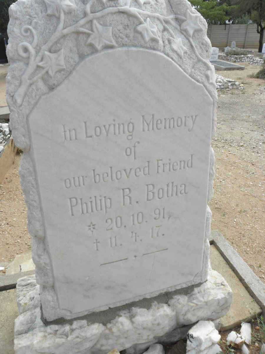 BOTHA Philip R. 1891-1917