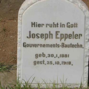 EPPELER Joseph 1881-1918