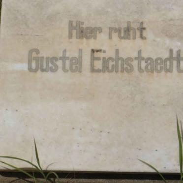 EICHSTAEDT Gustel