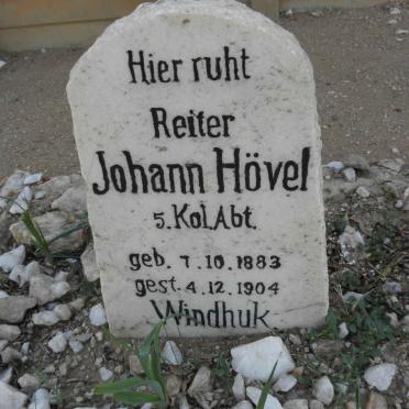 HÖVEL Johann 1883-1904