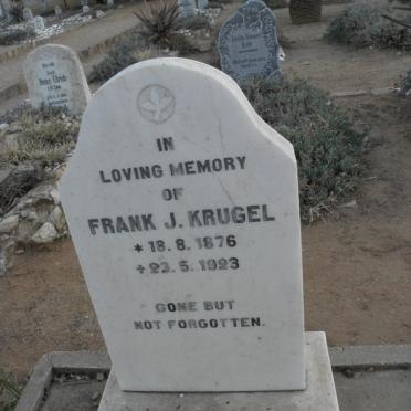 KRUGEL Frank J. 1876-1923