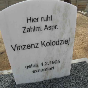 KOLODZIEJ Vinzenz -1905