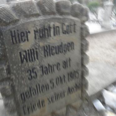 KEUDGEN Willi -1905