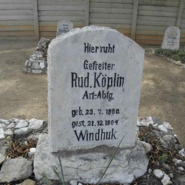 KÖPLIN Rud. 1880-1904