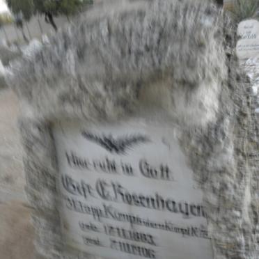 KOSENHAUEN ?eft E. 1883-1906