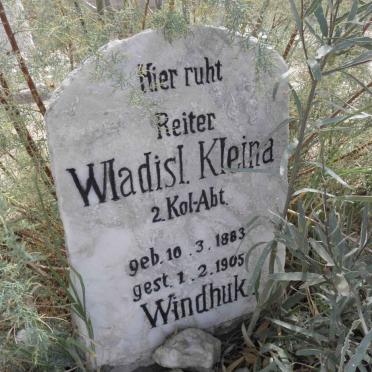KLEINA Wladisl. 1883-1905