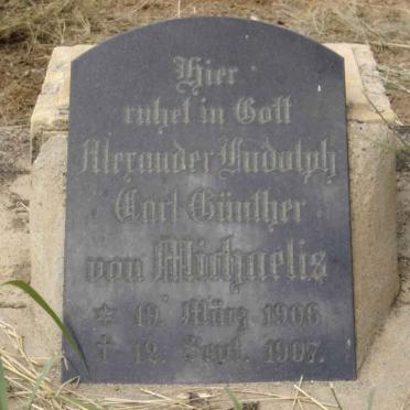 MICHAELIS Carl Günther, von 1906-1907