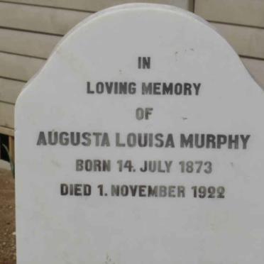 MURPHY Augusta Louisa 1873-1922