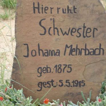 MEHRBACH Johanna 1875-1915