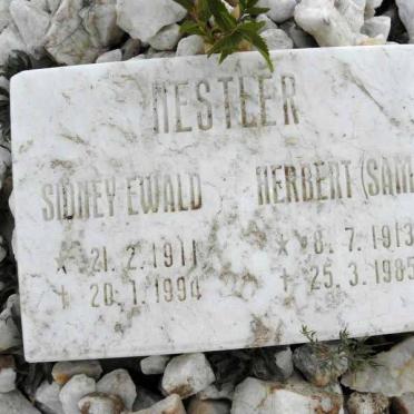 NESTLER Sidney Ewald 1911-1994 :: NESTLER Herbert 1913-1985