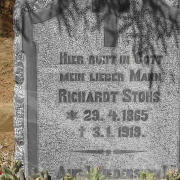 STOHS Richardt 1865-1919