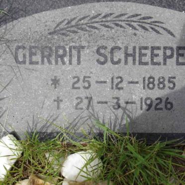 SCHEEPERS Gerrit 1885-1926