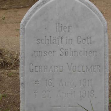 VOLLMER Gerhard 1911-1913